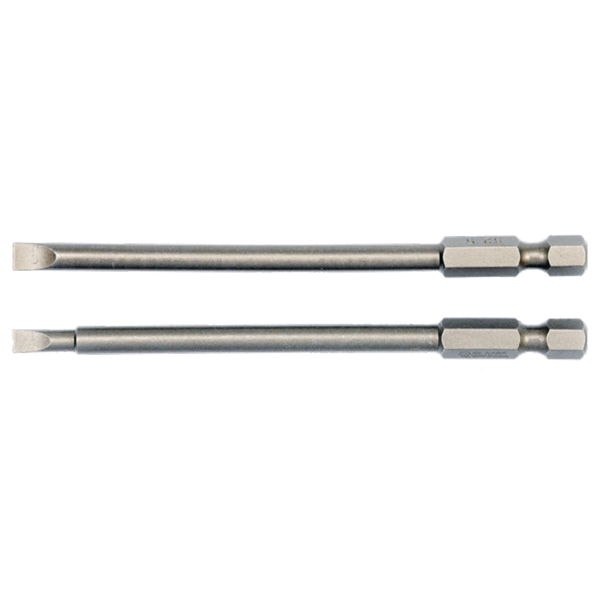 YATO 1/4一字旋具头2件套4&5mm