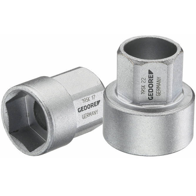 Gedore 1/2 短款六角套筒