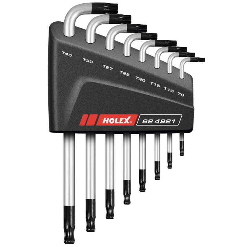 HOLEX Torx梅花头星型内六角扳手，带球头