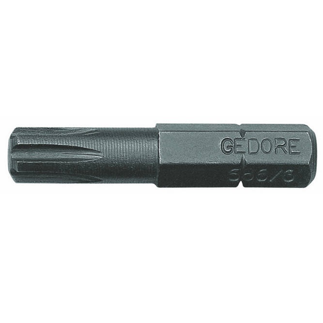 Gedore 1/4 RIBE®多齿螺丝旋具头长33mm
