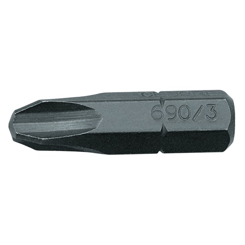 Gedore 1/4十字旋具头长25mm