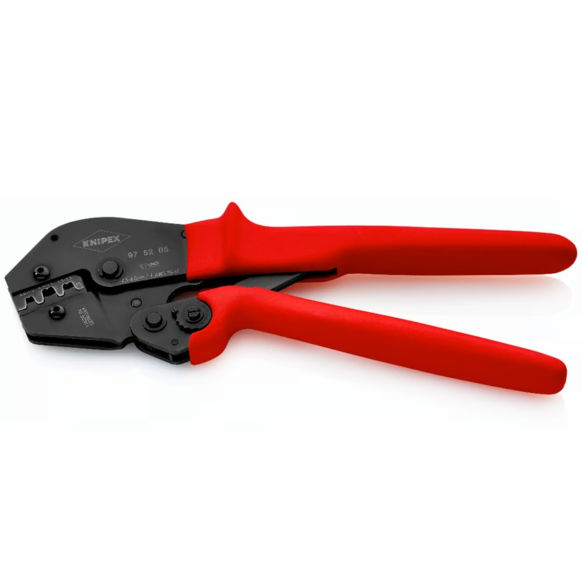 Knipex  压接钳长款 非绝缘、绝缘、套管端子/同轴连接器