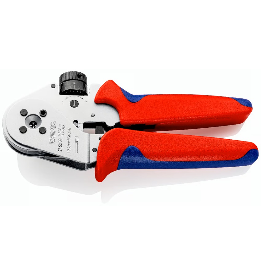 Knipex  四芯轴压接钳 车制端子 0.08-6mm²