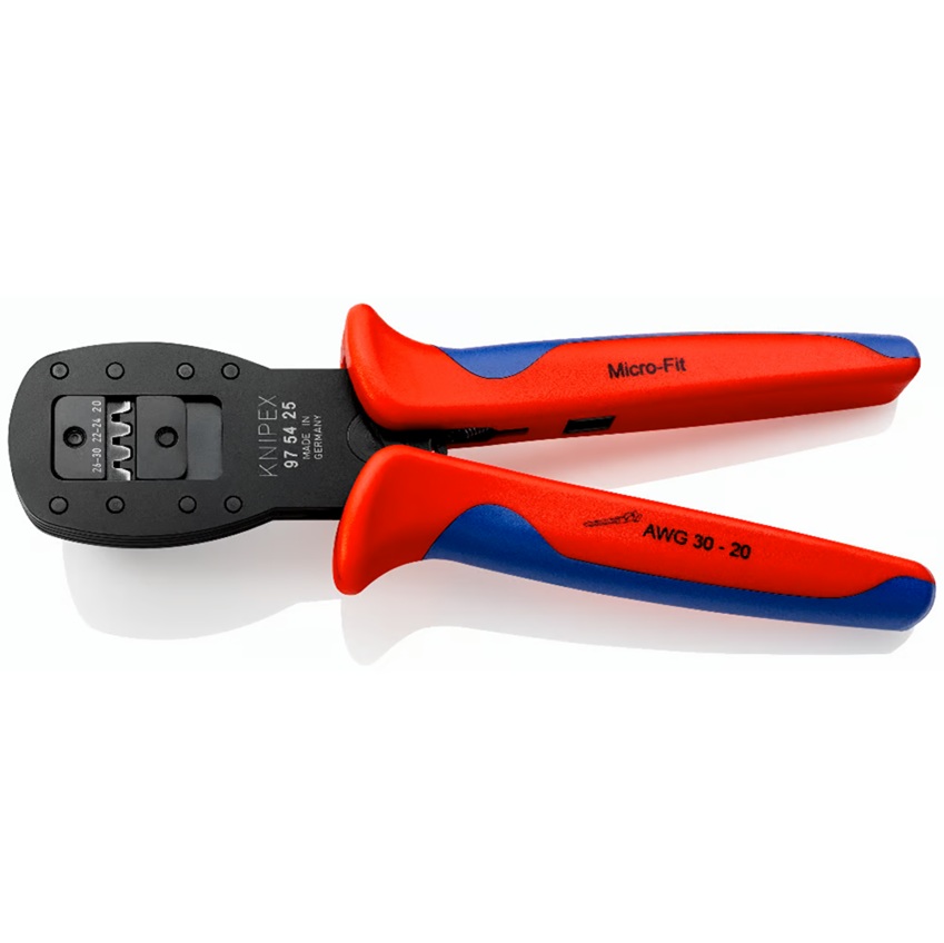 Knipex  压接钳 微型插塞端子 0.03-0.56mm²