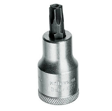 Gedore 1/2 带销TORX梅花头旋具套筒